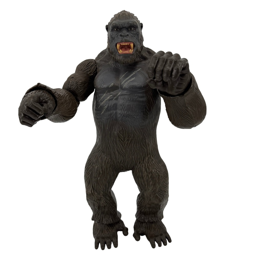 KING KONG Skull Island 18" Large Toy Action Figure Lanard 2016 Monster Gorilla